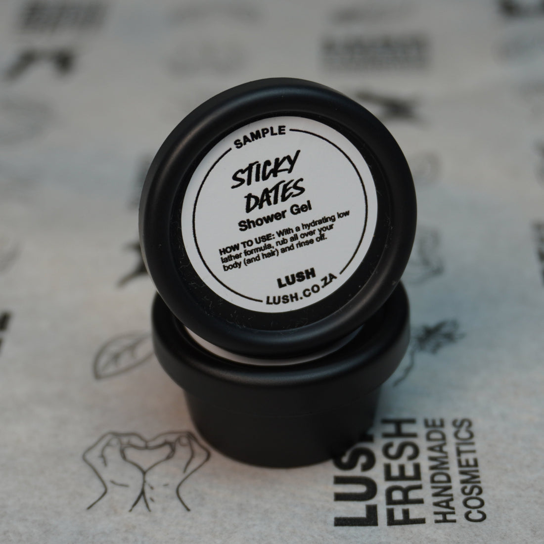 SAMPLE: Sticky Dates Shower gel