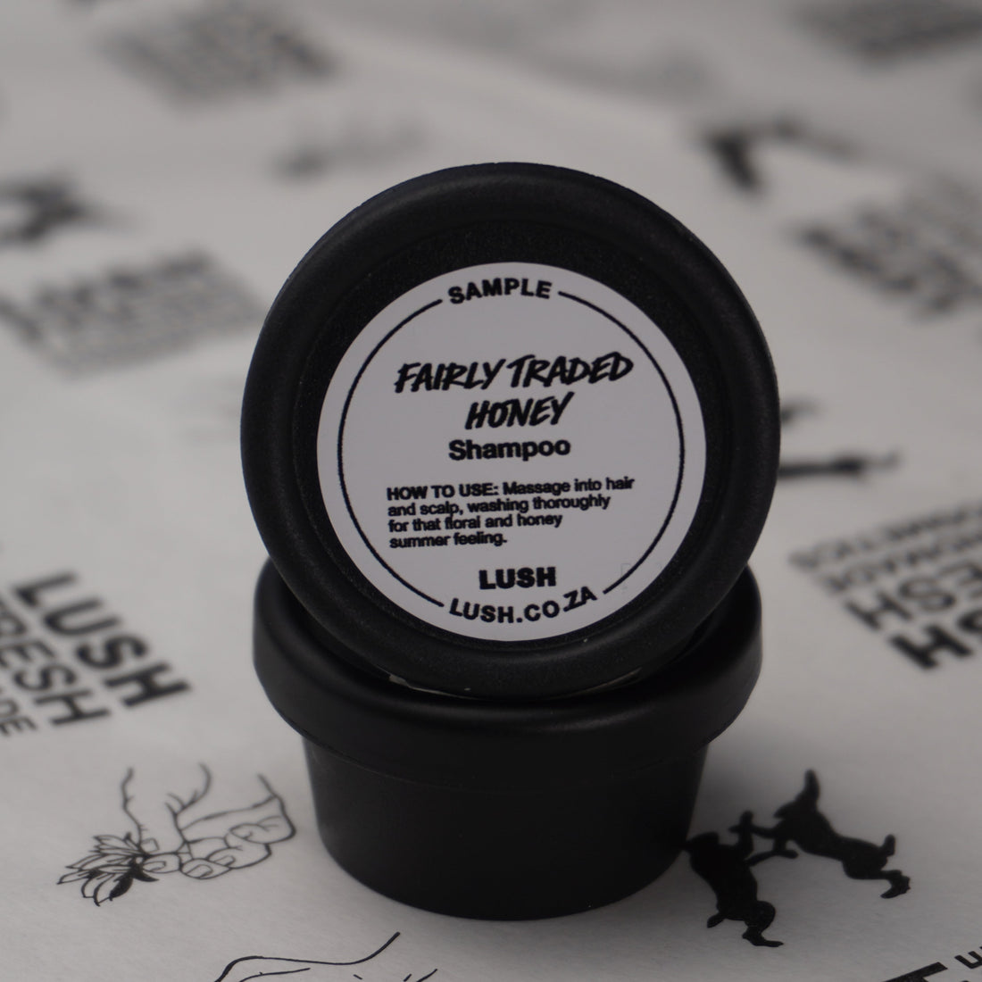 SAMPLE: Fairly traded Honey Shampoo