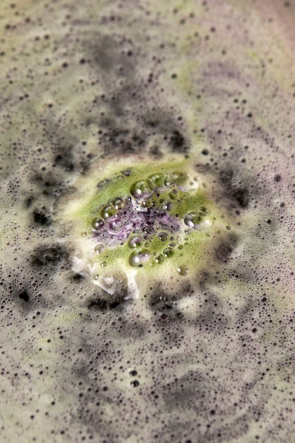 Blueberry Matcha Oat Latte