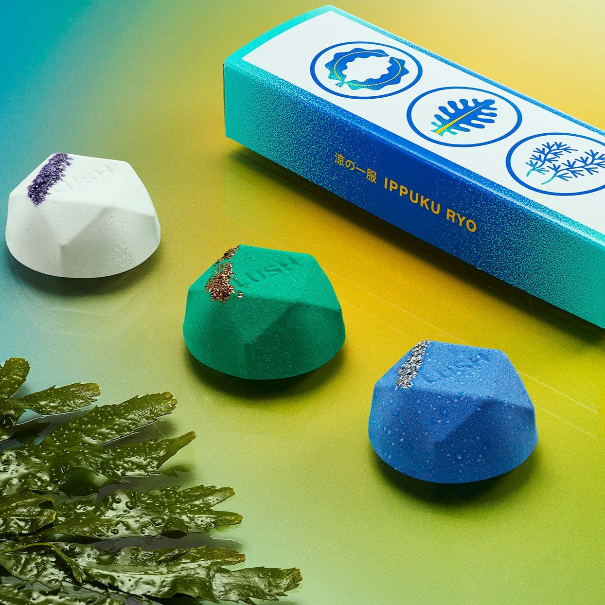 Ippuku Ryo - Cooling Mini Bath Bombs
