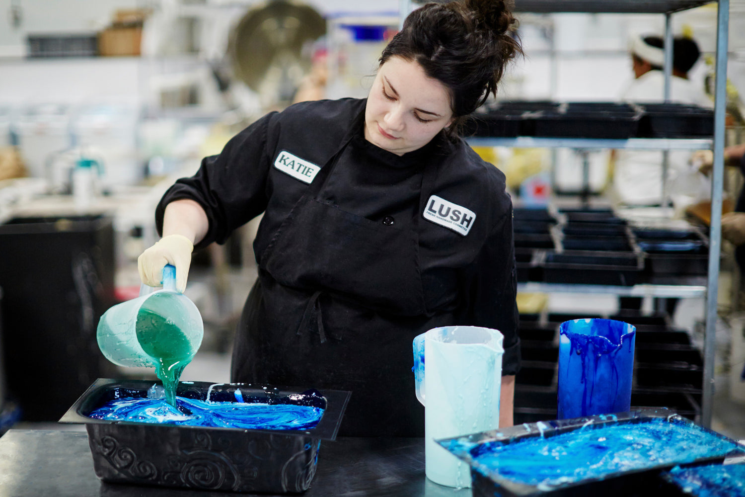 Inside Lush Manufacturing