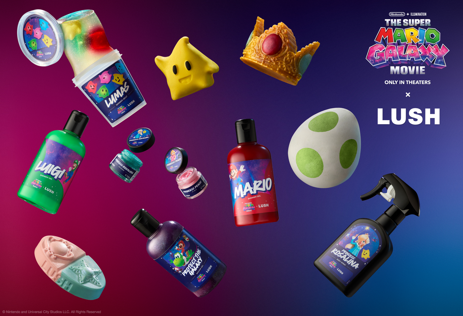 Lush X The Super Mario Galaxy Movie