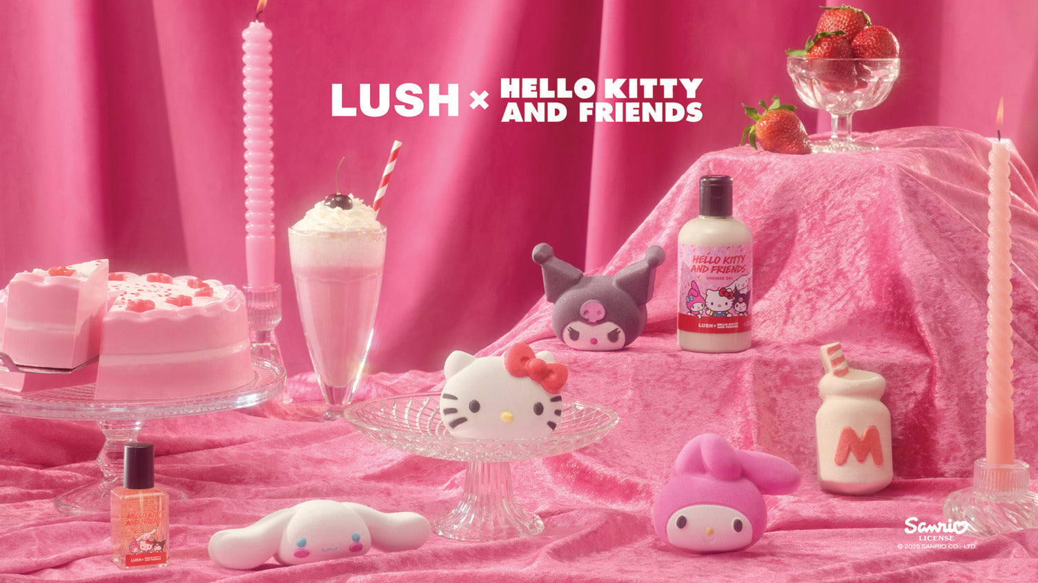 Lush x Hello Kitty & Friends