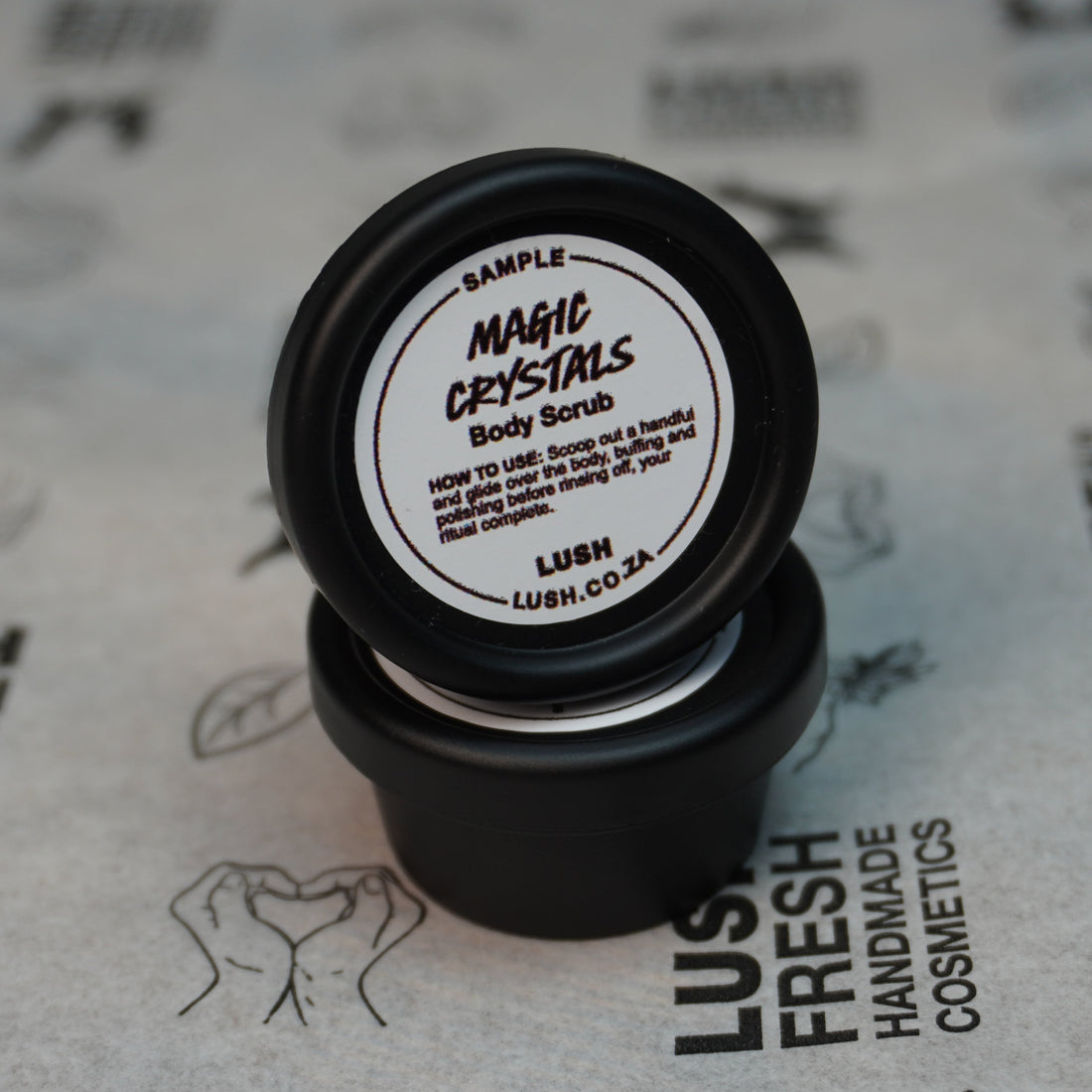 SAMPLE: Magic Crystals Shower Scrub