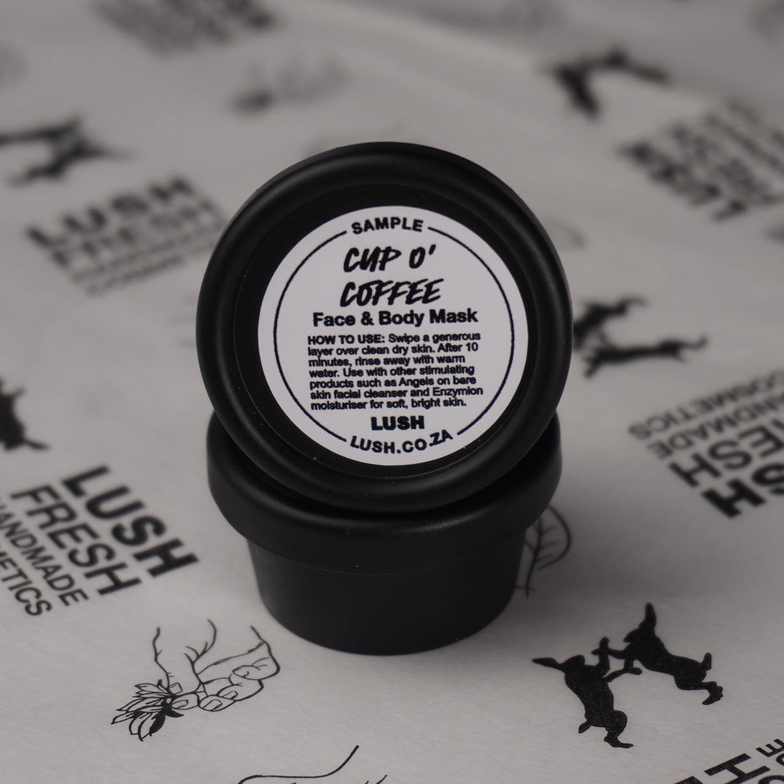 SAMPLE: Cup Of Coffee Face Mask
