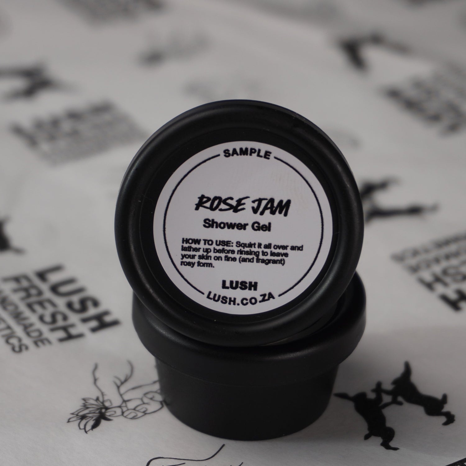 SAMPLE: Rose Jam Shower gel