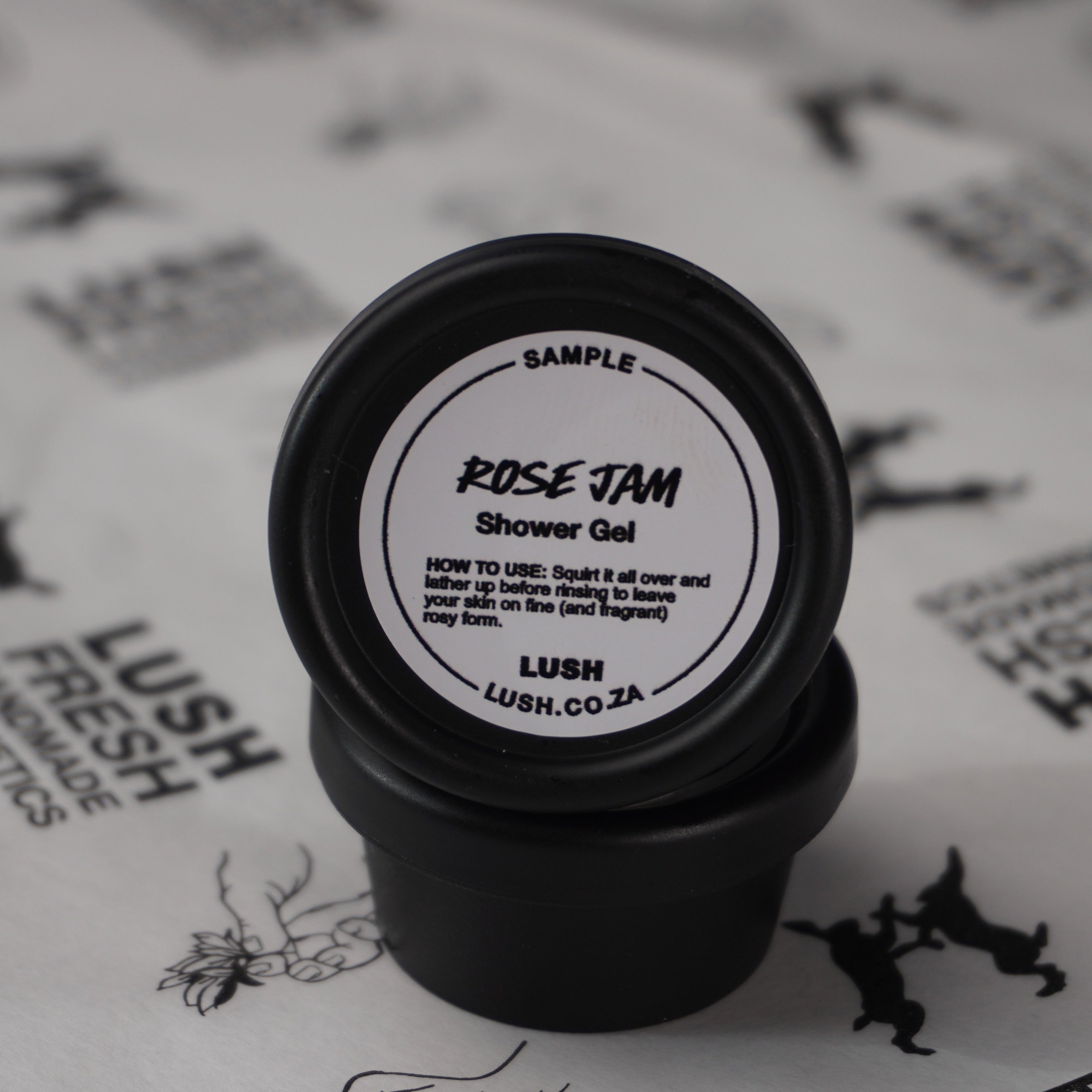 SAMPLE: Rose Jam Shower gel