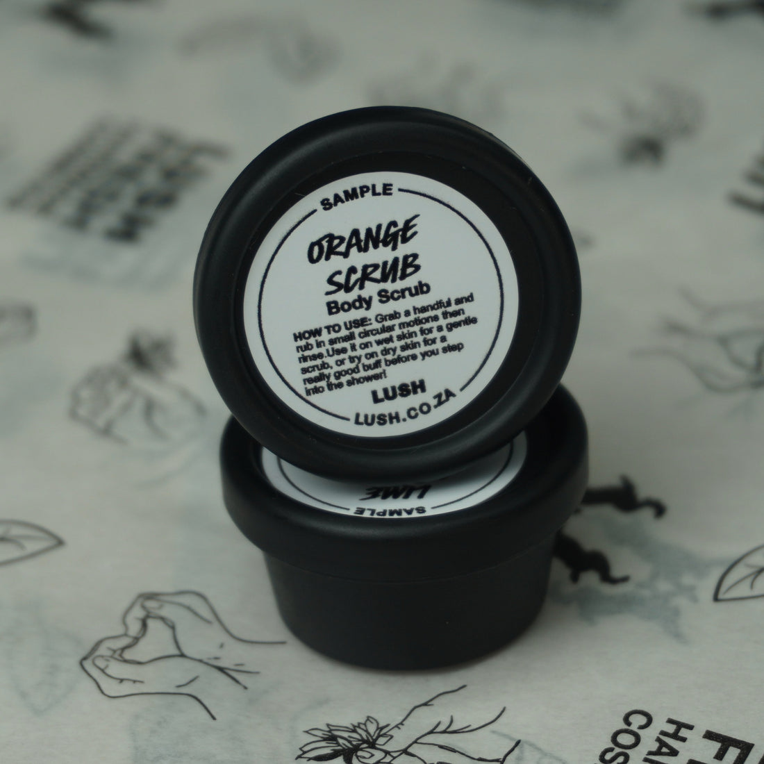 SAMPLE: Orange Scrub