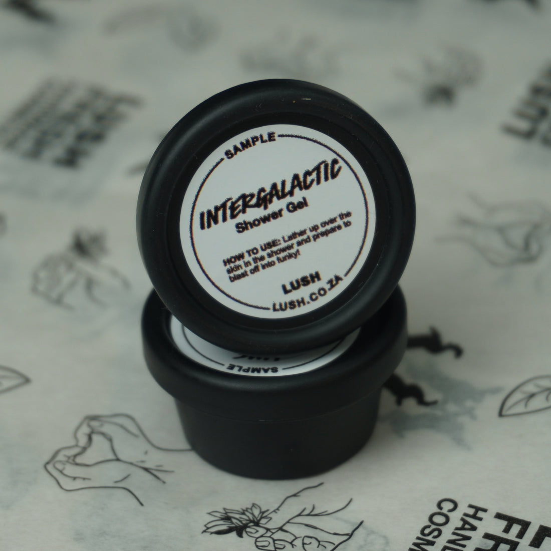 SAMPLE: Intergalactic Showergel