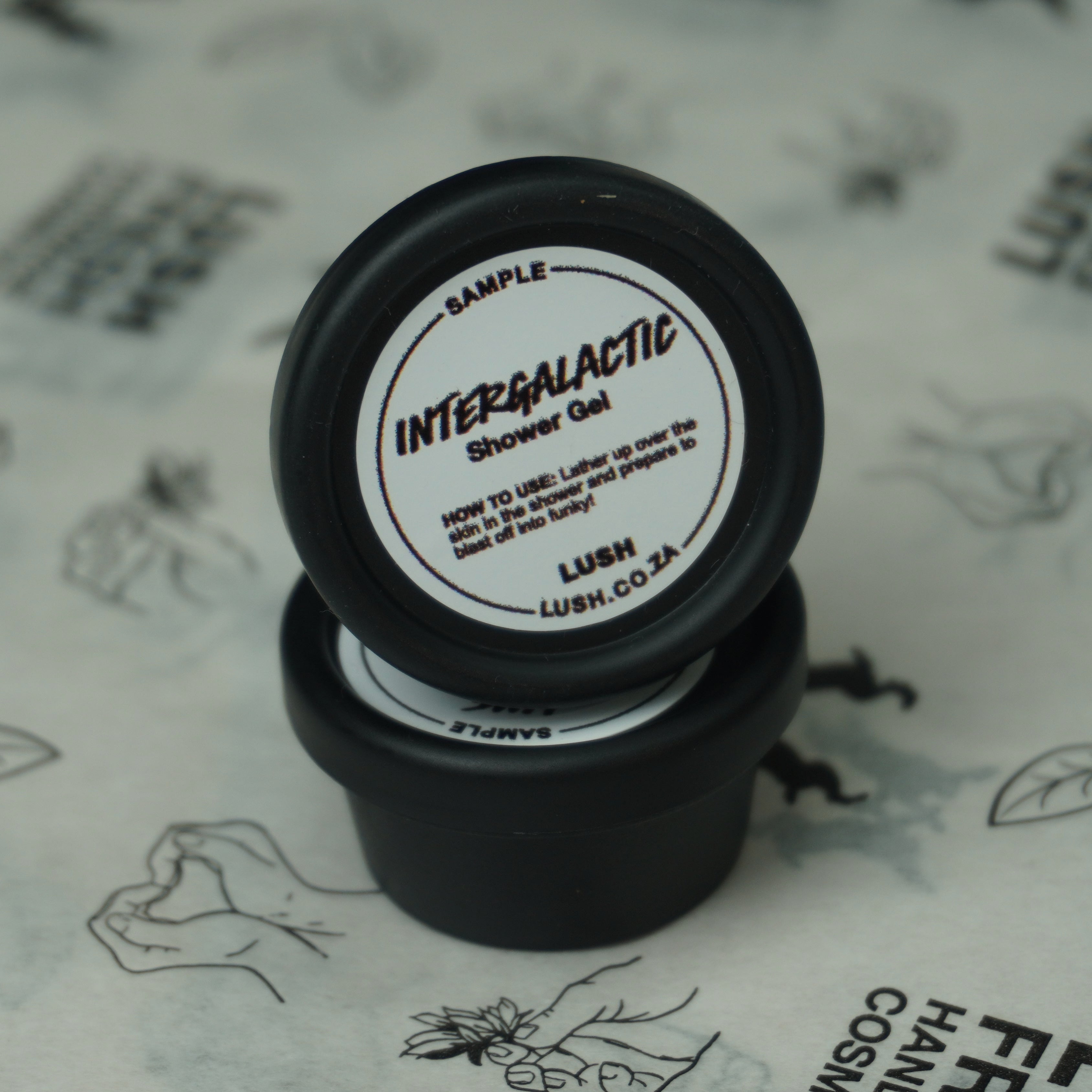SAMPLE: Intergalactic Showergel