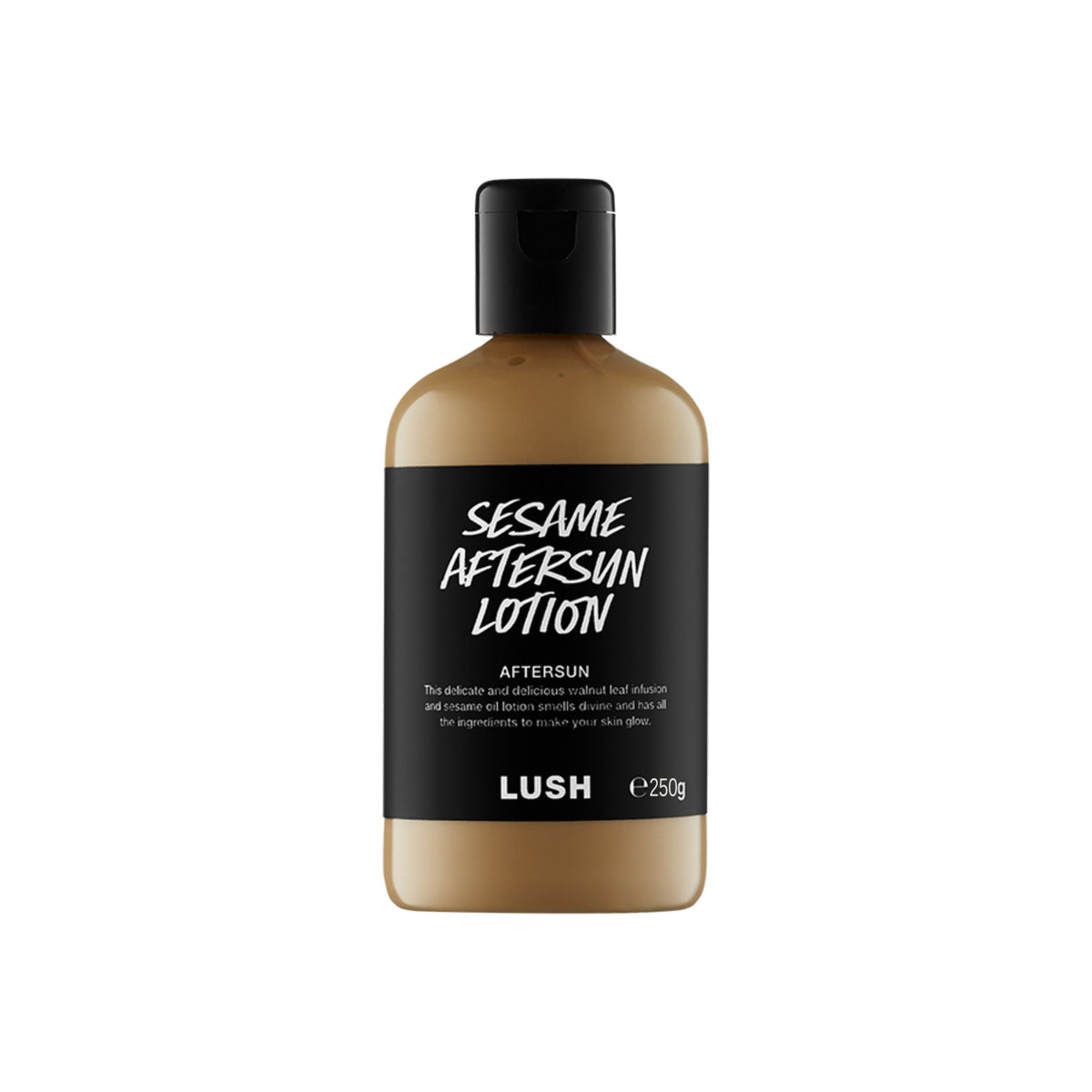 Sesame Aftersun Lotion 250g in its labelled bottle.