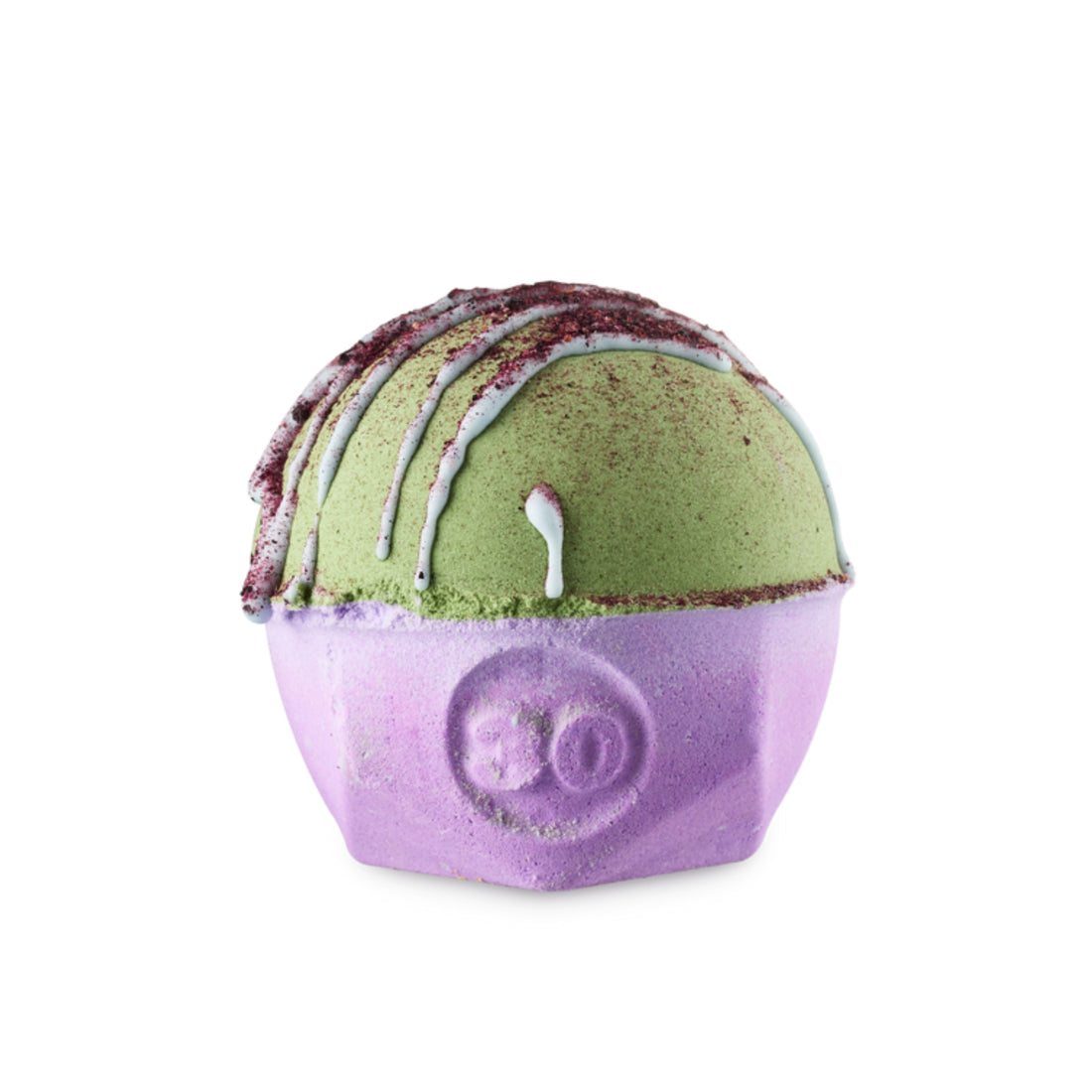Blueberry matcha Oat Latte