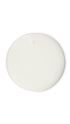 A white circular swatch of a lush seasonal shower gel. 