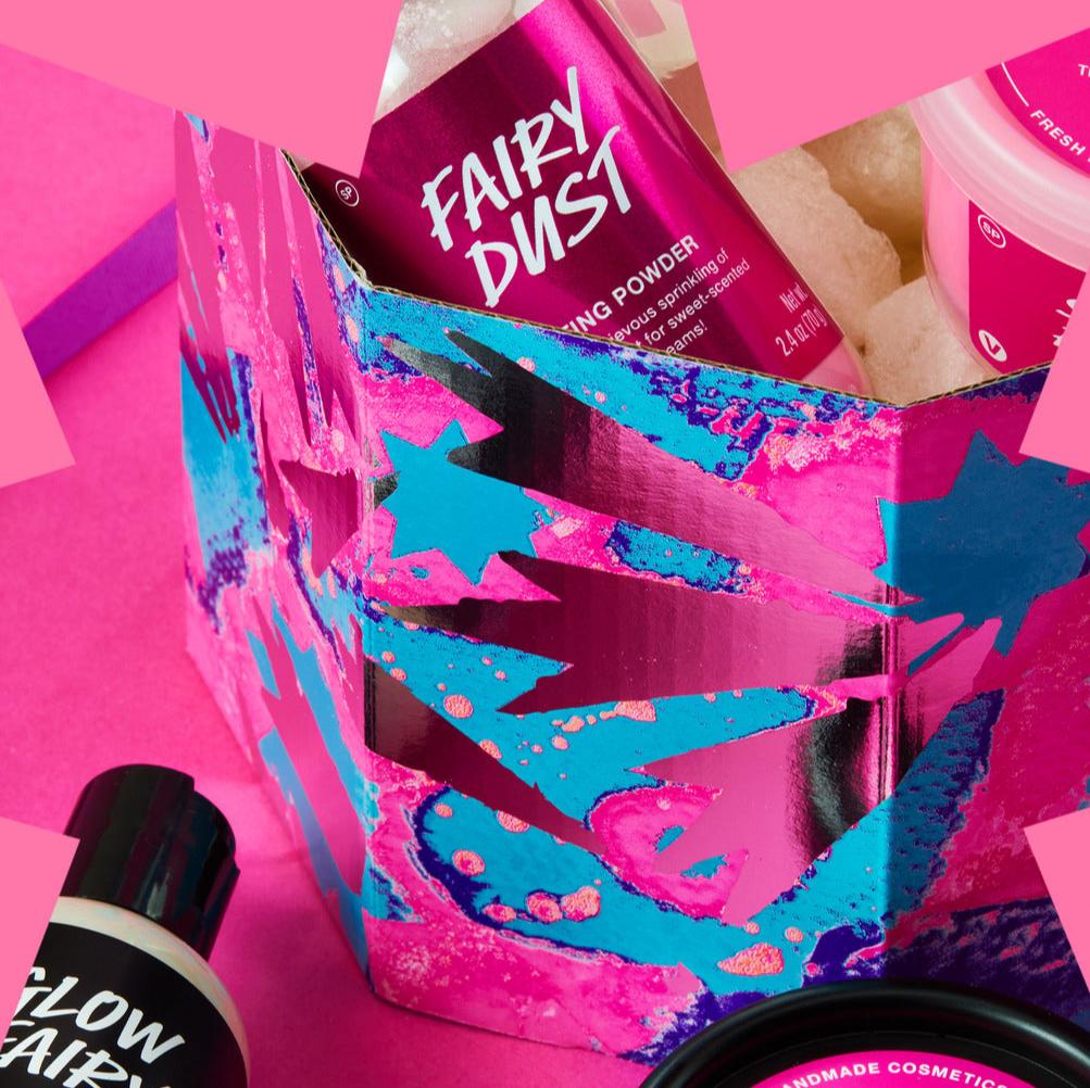 Lush Snow Fairy dusting powder store bundle